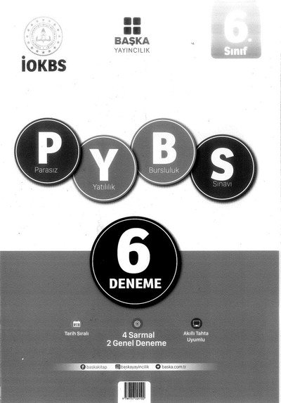 PYBS 6 DENEME Vega Efsanesi