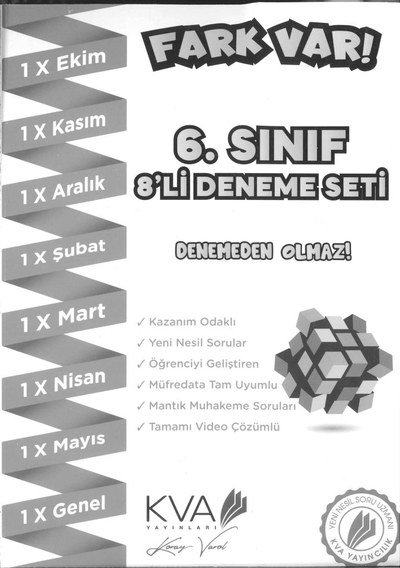 8'Lİ DENEME SETİ Vega Efsanesi