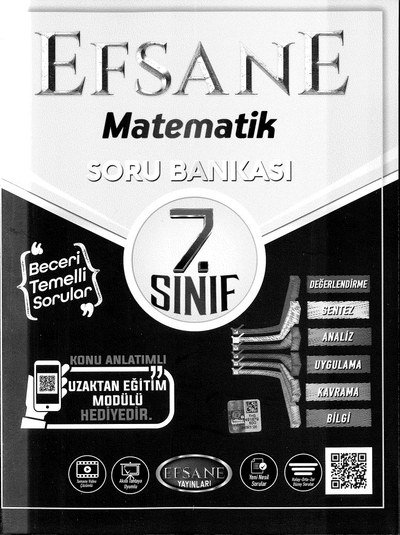 EFSANE MATEMATİK SORU BANKASI Vega Efsanesi