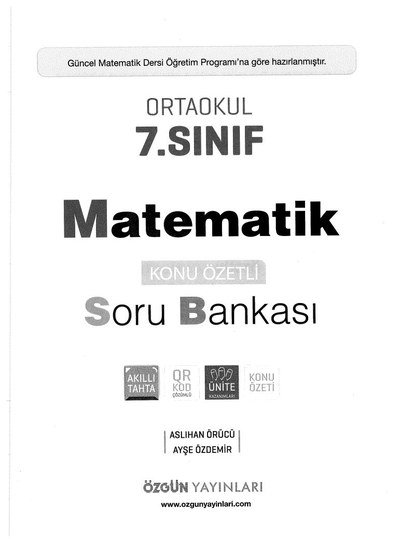 MATEMATİK KONU ÖZETLİ SORU BANKASI Vega Efsanesi