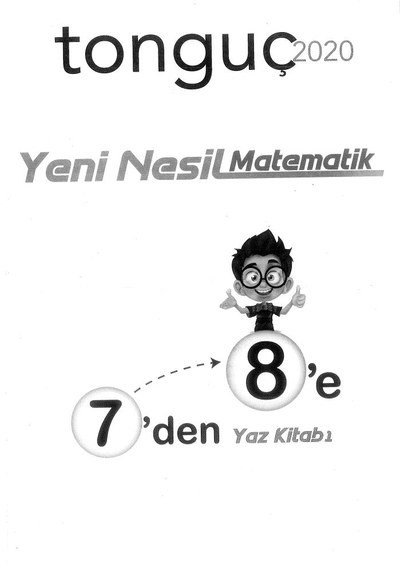 YENİ NESİL MATEMATİK 7'DEN 8'E YAZ KİTABI