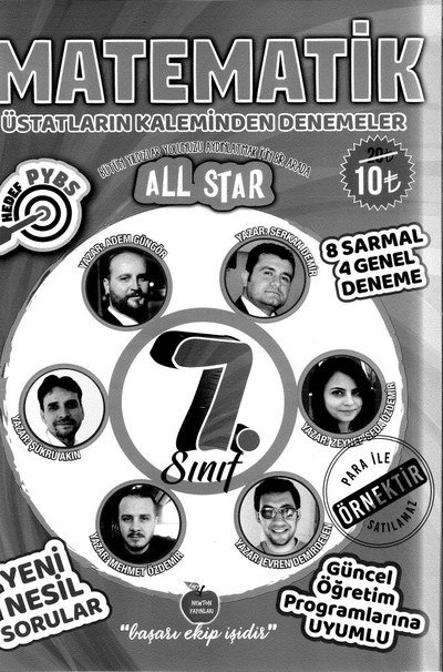 MATEMATİK ÜSTATLARIN KALEMİNDEN DENEMELER Vega Efsanesi