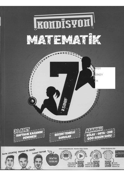 KONDİSYON MATEMATİK Vega Efsanesi