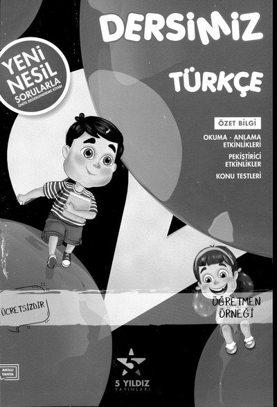 DERSİMİZ TÜRKÇE
