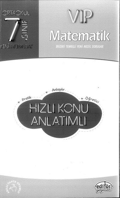VIP MATEMATİK HIZLI KONU ANLATIMLI Vega Efsanesi