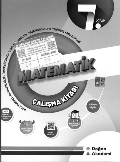 MATEMATİK ÇALIŞMA KİTABI Vega Efsanesi