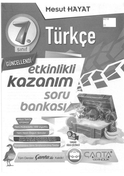 TÜRKÇE ETKİNLİKLİ KAZANIM SORU BANKASI Vega Efsanesi