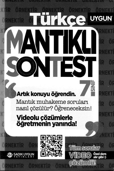 TÜRKÇE MANTIKLI SON TEST Vega Efsanesi