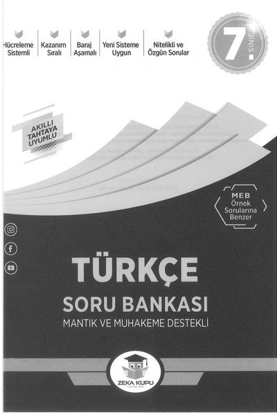 TÜRKÇE SORU BANKASI MANTIK VE MUHAKEME DESTEKLİ Vega Efsanesi