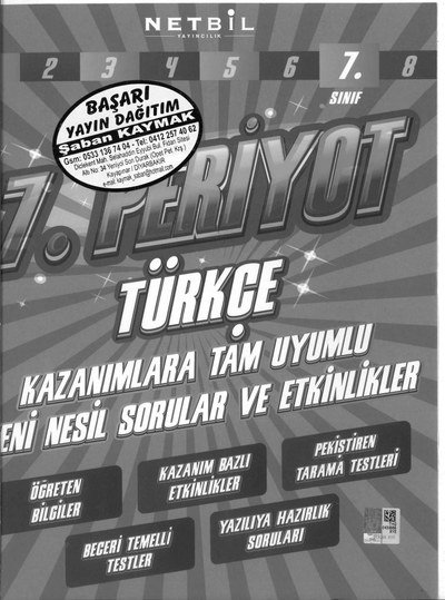 7. PERİYOT TÜRKÇE YENİ NESİL SORULAR VE ETKİNLİKLER Vega Efsanesi