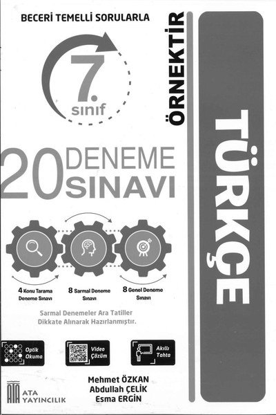 20 DENEME SINAVI TÜRKÇE Vega Efsanesi
