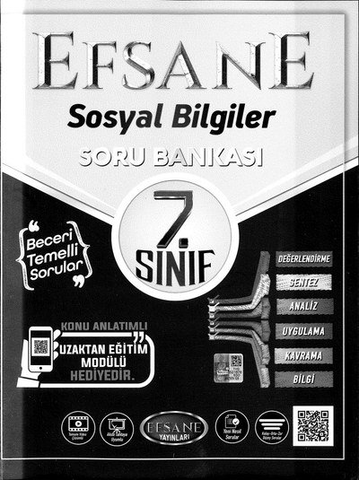 EFSANE SOSYAL BİLGİLER SORU BANKASI