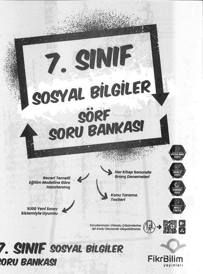 SOSYAL BİLGİLER SÖRF SORU BANKASI Vega Efsanesi