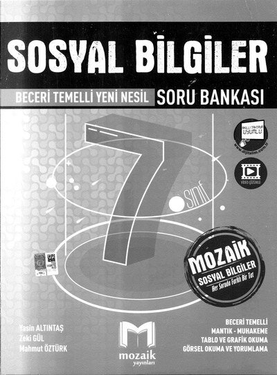 SOSYAL BİLGİLER BECERİ TEMELLİ SORU BANKASI Vega Efsanesi