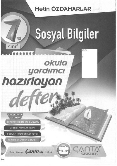 SOSYAL BİLGİLER OKULA YARDIMCI HAZIRLAYAN DEFTER Vega Efsanesi