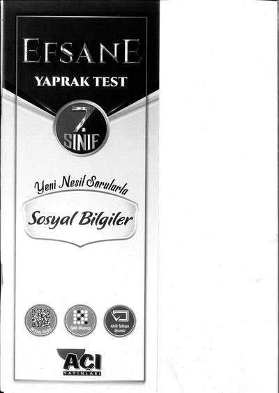 EFSANE SOSYAL BİLGİLER YAPRAK TEST Vega Efsanesi