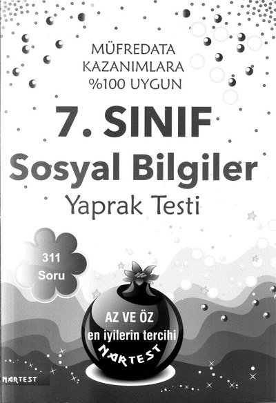 SOSYAL BİLGİLER YAPRAK TESTİ Vega Efsanesi