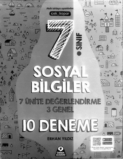 SOSYAL BİLGİLER 7 ÜNİTE DEĞERLENDİRME 10 DENEME