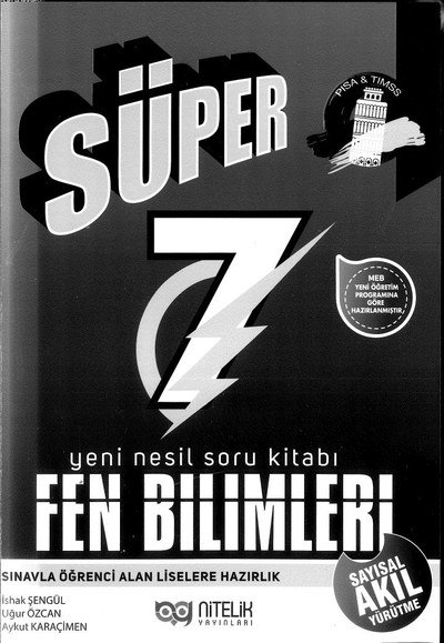 SÜPER FEN BİLİMLERİ SAYISAL AKIL YÜRÜTME