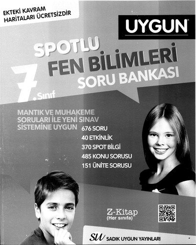 SPOTLU FEN BİLİMLERİ SORU BANKASI