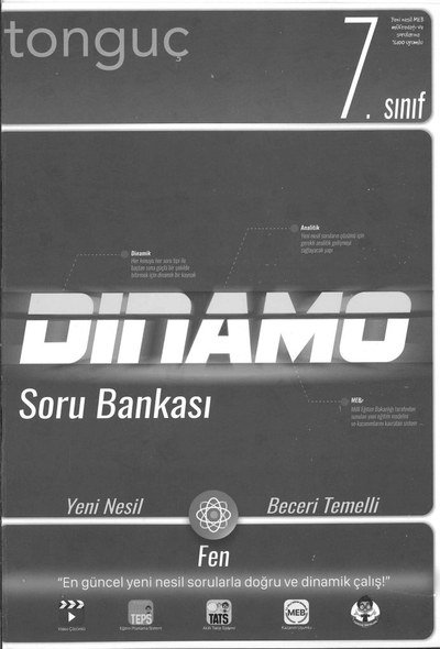 DİNAMO SORU BANKASI FEN BİLİMLERİ Vega Efsanesi