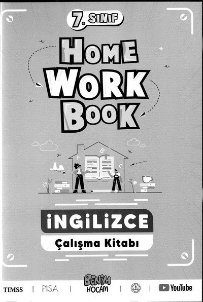HOME WORK BOOK İNGİLİZCE ÇALIŞMA KİTABI Vega Efsanesi