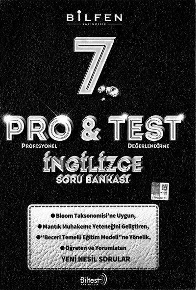 PRO & TEST İNGİLİZCE SORU BANKASI