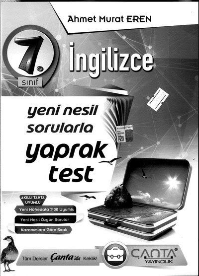 İNGİLİZCE YENİ NESİL SORULARLA YAPRAK TEST