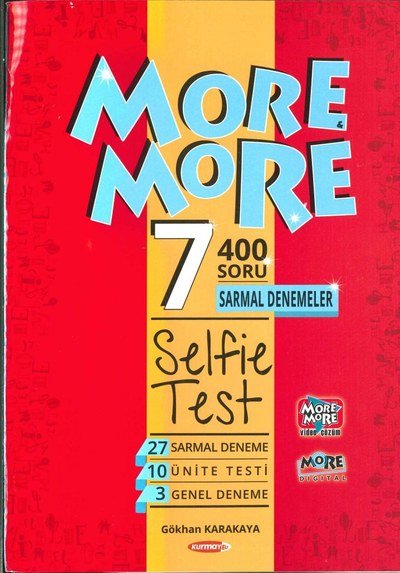 MORE MORE 400 SORU SARMAL DENEMELER SELFIE TEST Vega Efsanesi