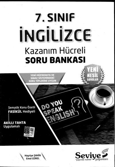 İNGİLİZCE KAZANIM HÜCRELİ SORU BANKASI Vega Efsanesi