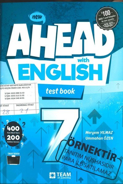 AHEAD WITH ENGLISH TEST BOOK