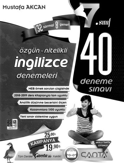 ÖZGÜN NİTELİKLİ İNGİLİZCE DENEMELERİ
