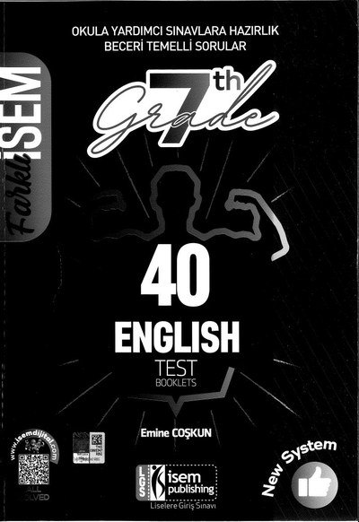 40 ENGLISH TEST BOOKLETS Vega Efsanesi