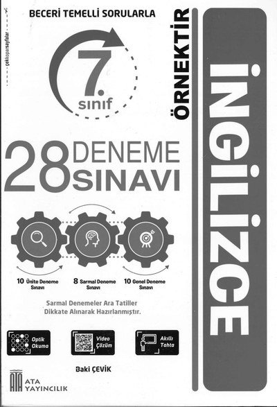 28 DENEME SINAVI İNGİLİZCE Vega Efsanesi