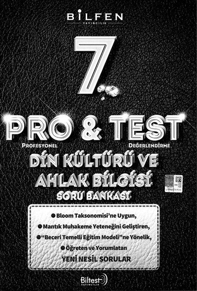 PRO & TEST DİN KÜLTÜRÜ VE AHLAK BİLGİSİ SORU BANKASI