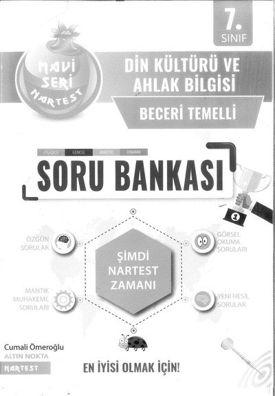 DİN KÜLTÜRÜ VE AHLAK BİLGİSİ BECERİ TEMELLİ SORU BANKASI Vega Efsanesi