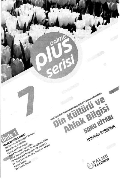 PLUS SERİSİ DİN KÜLTÜRÜ VE AHLAK BİLGİSİ SORU KİTABI Vega Efsanesi