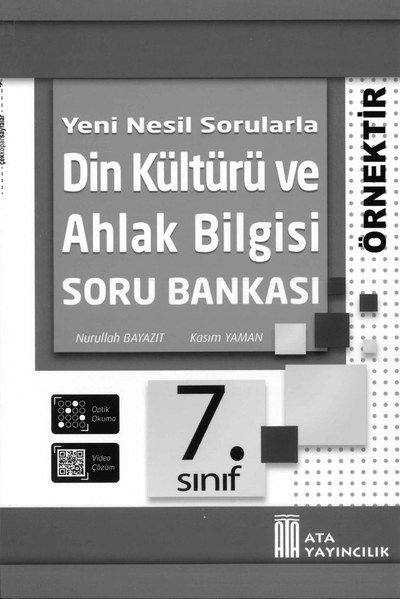 DİN KÜLTÜRÜ VE AHLAK BİLGİSİ SORU BANKASI