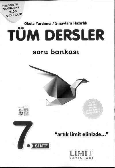TÜM DERSLER SORU BANKASI Vega Efsanesi