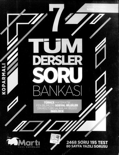 TÜM DERSLER SORU BANKASI Vega Efsanesi