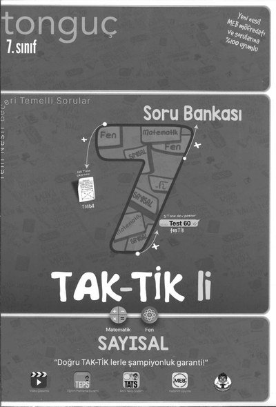 TAK-TİK'Lİ SAYISAL SORU BANKASI Vega Efsanesi