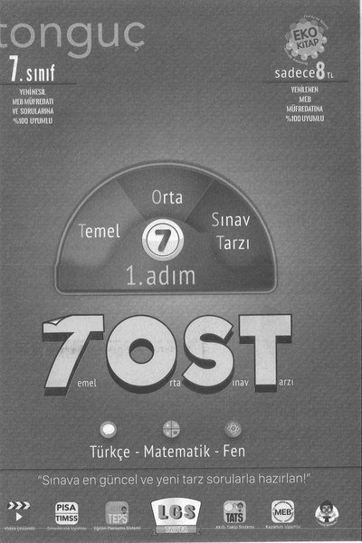 TEMEL ORTA SINAV TARZI 1. ADIM TOST Vega Efsanesi