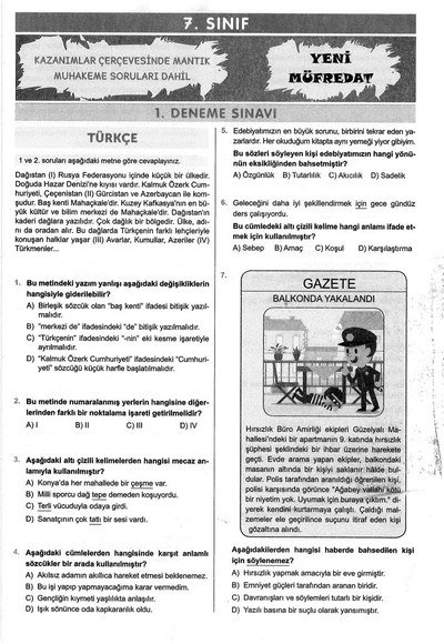 6 ADET DENEME ÇÖZÜMLÜ Vega Efsanesi