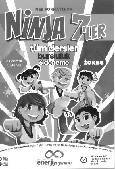 NİNJA 7'LER TÜM DERSLER BURSLULUK 6 DENEME Vega Efsanesi