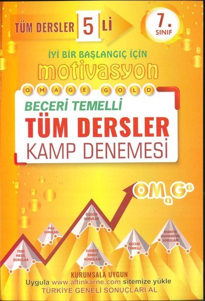 İYİ BİR BAŞLANGIÇ İÇİN MOTİVASYON TÜM DERSLER KAMP DENEMESİ