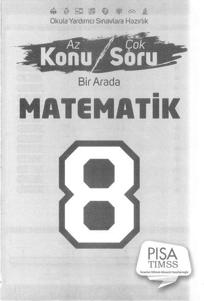 AZ KONU ÇOK SORU BİR ARADA MATEMATİK Vega Efsanesi