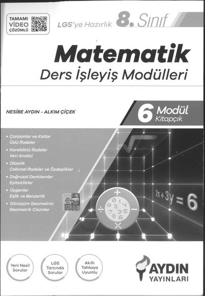 MATEMATİK DERS İŞLEYİŞ MODÜLLERİ Vega Efsanesi