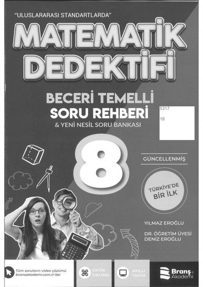 MATEMATİK DEDEKTİFİ BECERİ TEMELLİ SORU REHBERİ SORU BANKASI Vega Efsanesi