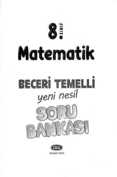 MATEMATİK BECERİ TEMELLİ SORU BANKASI Vega Efsanesi