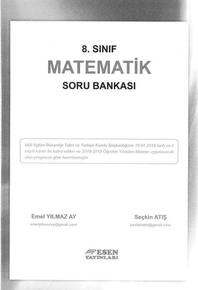MATEMATİK SORU BANKASI Vega Efsanesi